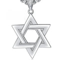 21N: Star of David .925 Sterling Silver (1")