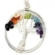 21I: Tree of Life Chakra Necklace (1.5")