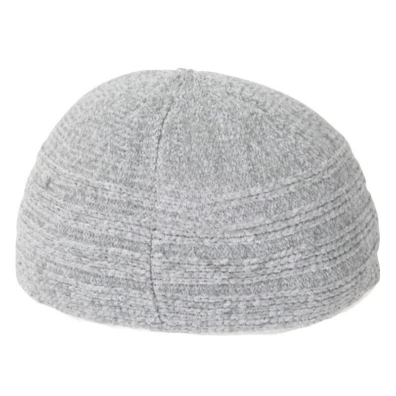 3L: Light Grey Wool Kufi (L)