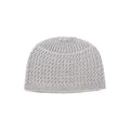 3KK: Grey Cotton Knitted Kufi (L)