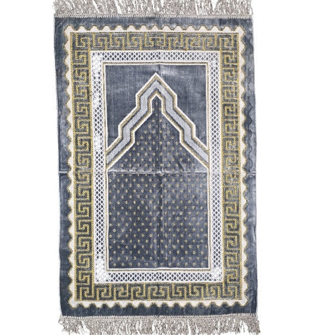 6B: Grey Prayer Rug (Styles may vary)(48" x 28")