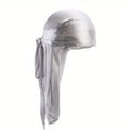 3AA: Grey Religious Doo Rags one size fits most
