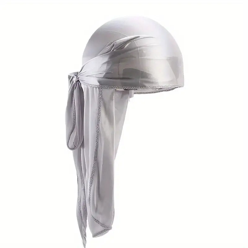 3AA: Grey Religious Doo Rags one size fits most